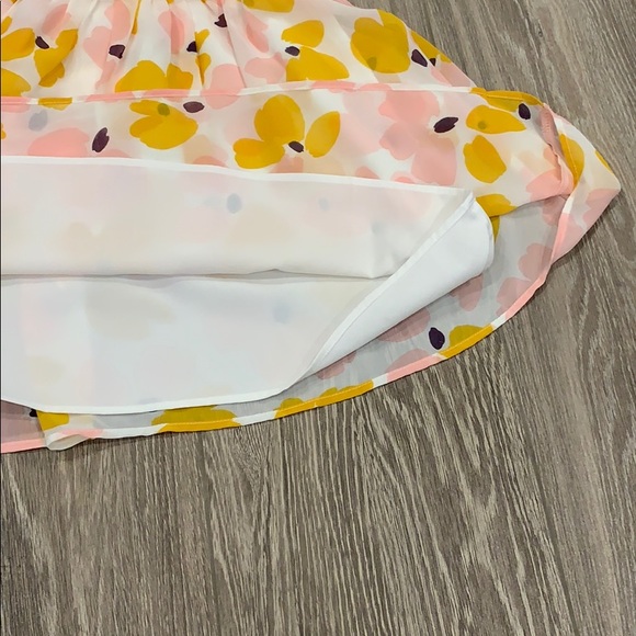 NWT Kate Spade Daub Floral Ruffle Dress - Picture 6 of 8